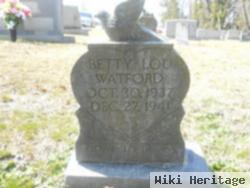 Betty Lou Watford