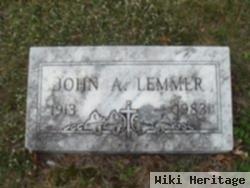 John A Lemmer