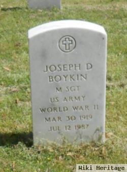 Joseph D Boykin