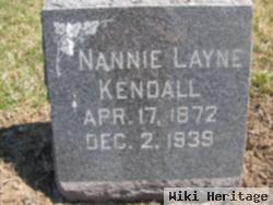 Nannie "nannie" Layne Kendall