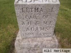 Leatha I. Adams