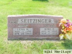 Byrl O Seitzinger