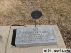 Franklin T. "frank" Rice