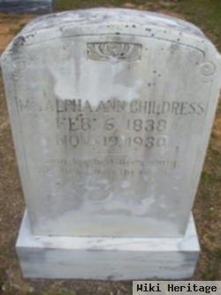 Alpha Ann Roberson Childress