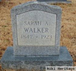 Sarah A. Busby Walker