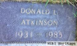 Donald L Atkinson