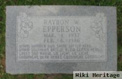 Raybon W Epperson