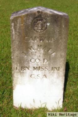 Capt John Mills Hall
