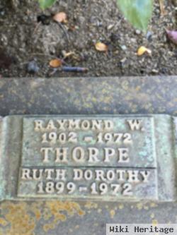 Ruth Dorothy Thorpe