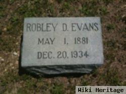 Robley D Evans