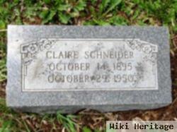 Claire Aloysia Fredricks Schneider