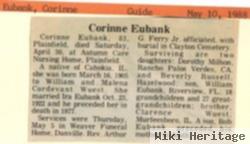 Corinne S. Eubank