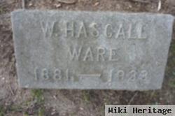 W Hascall Ware