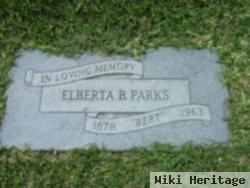 Elberta B Parks