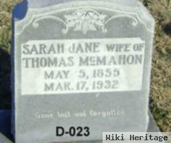 Sarah Jane Mullen Mcmahon