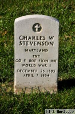 Charles W Stevenson