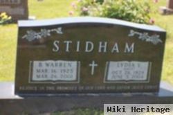 Lydia V Stidham