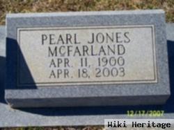 Pearl Jones Mcfarland