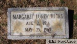 Margaret Segars Lundy Hicks