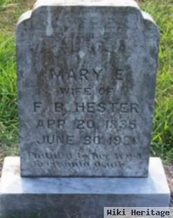 Mary Elizabeth Gordon Hester