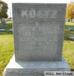 Gertrude Louise Horn Koetz