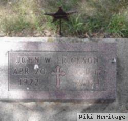 John W Erickson