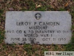 Preston Leroy "roy" Camden