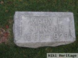 Mary F Fisher Stinson