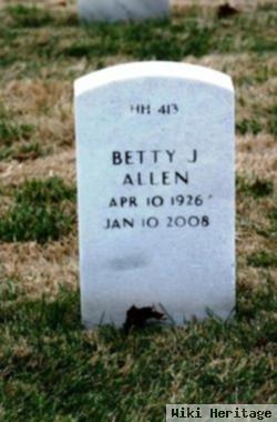 Betty J Allen