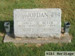 Jabez Louis "jake" Jordan