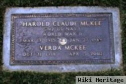 Harold Claude Mckee