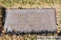 Charles G Haecker