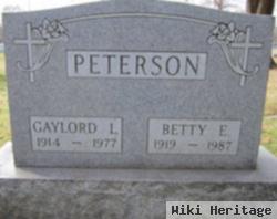 Gaylord L Peterson