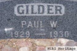 Paul W Gilder