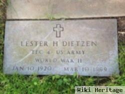 Lester H Dietzen