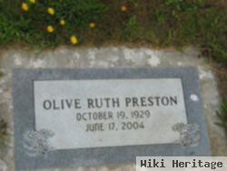 Olive Ruth Preston
