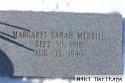 Margaret Sarah Merrill