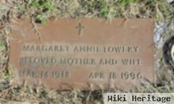 Margaret Annie Murrel Lowery