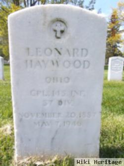 Corp Leonard Thomas Haywood