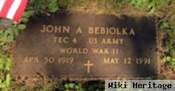 John Anthony Bebiolka