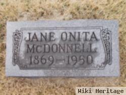 Jane Onita Stribling Mcdonald