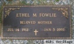 Mrs Ethel M. Hayes Fowlie