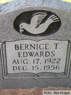 Bernice T Edwards