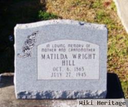 Matilda Wright Hill