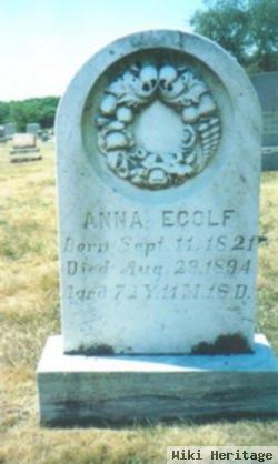 Anna Egolf Kramer