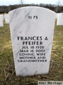 Frances A. Pfeifer