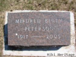 Mildred "betty" Peterson