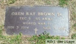 Oren Ray Brown, Sr