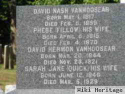 David Nash Vanhoosear