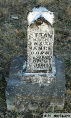 Etta M. Vance